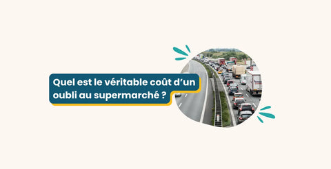 Le vrai coût d’un oubli de courses bébé : temps, argent et CO₂ perdus chaque année