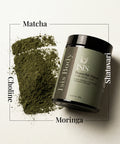 Complément alimentaire Powerfull Matcha Isis Superfood en poudre vert, idéal pour la vitalité et la concentration.