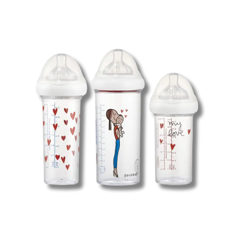 Set de 3 biberons Mama by soledad Le Biberon Français - Blossom Care