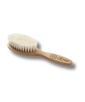 Brosse bébé en hêtre rouge et soie de chèvre Le Biberon Français - Blossom Care