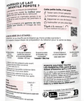 Lait 2ème âge bio Popote pour bébés dès 6 mois, boîte de 400g, image montrant le packaging du lait infantile biologique