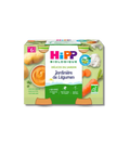Jardinière de légumes pour bébé Hipp, pot de 190g, légumes variés pour 6 mois, présentation de petits pots pour bébé.