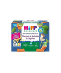 Repas du soir pour bébé Hipp Mon Dîner Bonne nuit Macaroni et Jardinière de Légumes, 8 mois, 2x190g, aliments pour bébé
