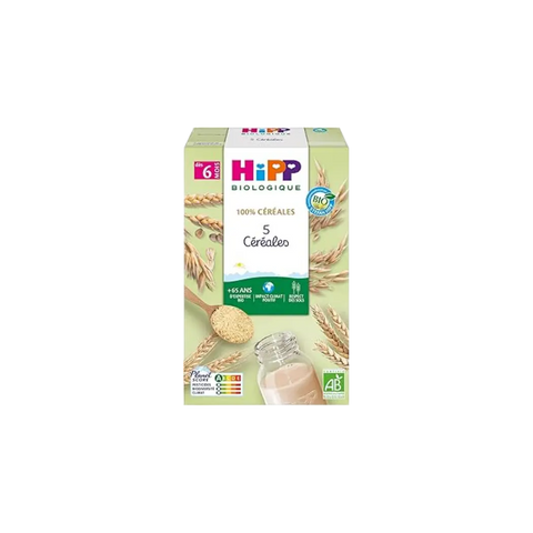 Céréales pour bébé Hipp 6 mois, 250 g, boîte de céréales et bouillies pour nourrisson.