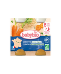 Bonne Nuit Carotte de nos régions Quinoa du Centre-Val de Loire 8 mois 2x200 g Babybio - Blossom Care