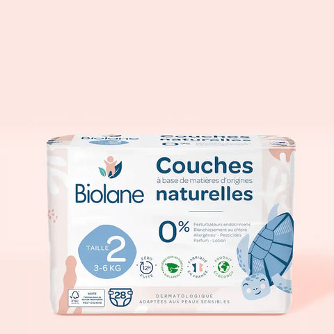 Couches Écologiques Biolane – Tailles T1 à T5 - Blossom Care