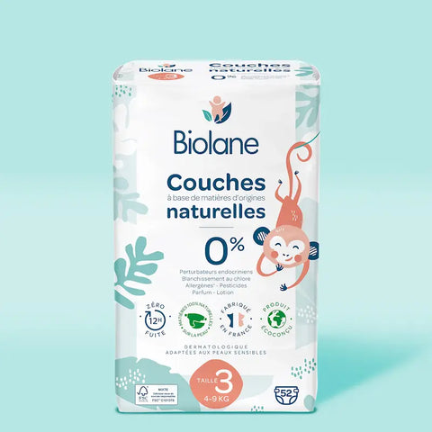 Couches Écologiques Biolane – Tailles T1 à T5 - Blossom Care