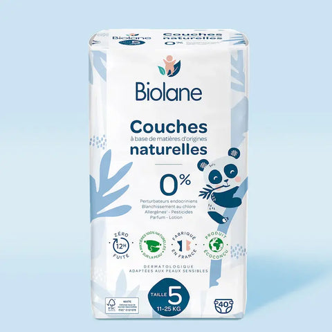 Couches Écologiques Biolane – Tailles T1 à T5 - Blossom Care