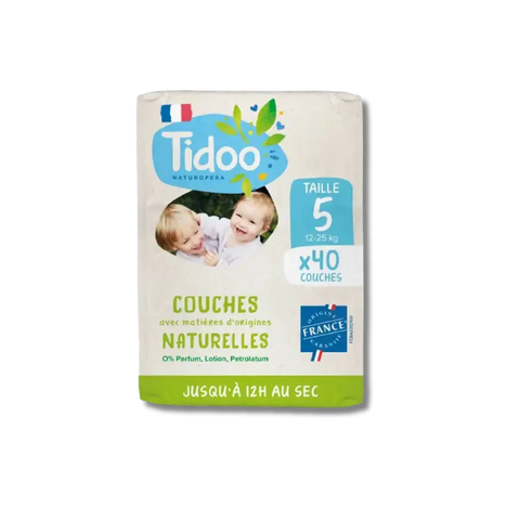 Couches Écologiques Tidoo – Tailles T1 à T5 - Blossom Care