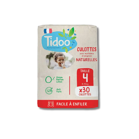 Couches-Culottes Écologiques Tidoo – Tailles T4 à T6 - Blossom Care