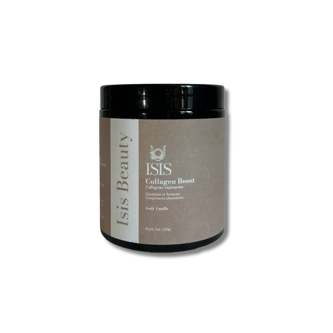 Collagen Boost Collagène végétarien 240g Isis Superfood (Thé Noir) - Blossom Care