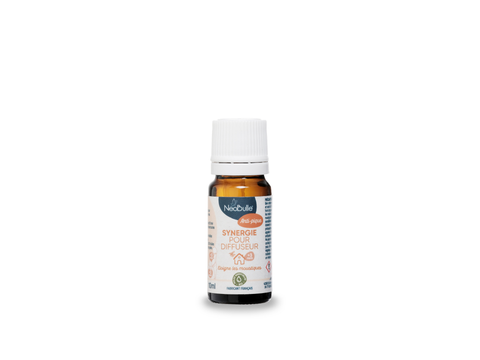 Synergie pour diffuseur Anti Pique Néobulle en flacon de 10 ml, produit de santé naturel contre les piqûres d'insectes.
