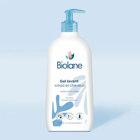 Gel lavant corps & cheveux 2 en 1 Biolane - Blossom Care
