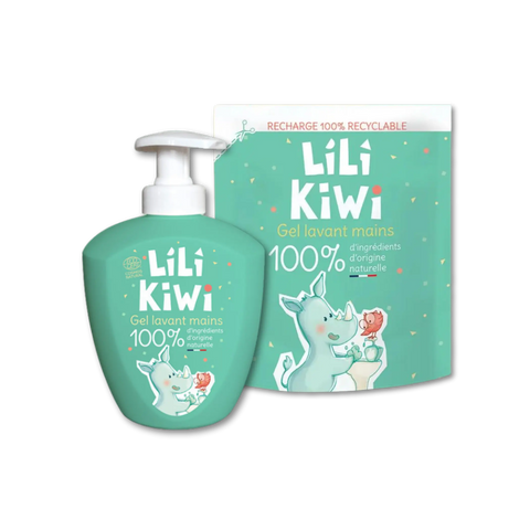Gel lavant main Lilikiwi et sa recharge - Blossom Care