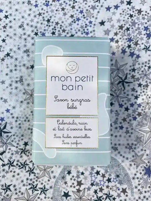 Savon surgras bébé BIO 100g Mon Petit Bain - Blossom Care