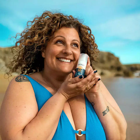Crème lait solaire adulte SPF50 Kerbi - Blossom Care