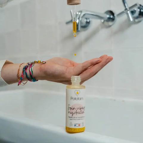 Soin Hydratant Visage Vanille et Calendula 30ml Pototam - Blossom Care