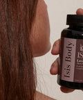 Complément alimentaire Love Boost Libido par Isis Superfood, flacon avec capsules d'ingrédients naturels, vue de face.