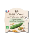 Légumes verts Panais et Boulghour 15 mois 230g Simple Comme - Blossom Care