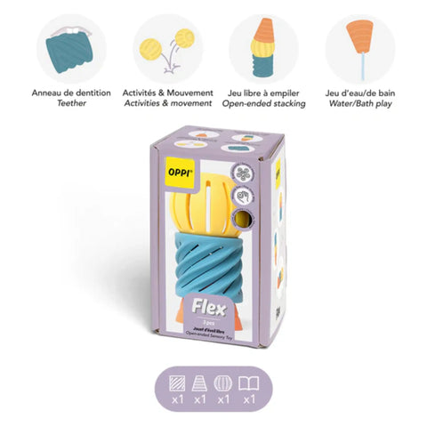 Flex Jeu d'éveil dès la naissance Oppi - Blossom Care