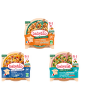 Pack de repas Babybio Les gros morceaux pour dès 15 mois, boîte contenant des aliments pour enfants.
