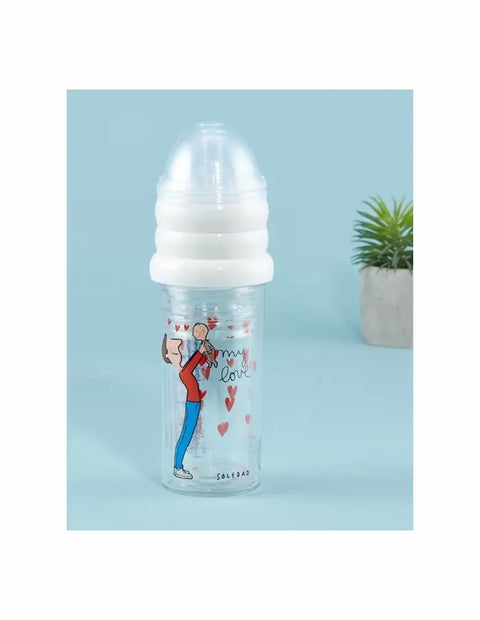 Set de 3 biberons Papa-bébé by soledad Le Biberon Français - Blossom Care