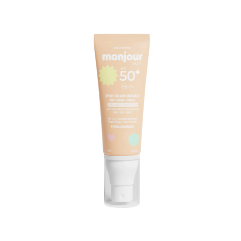 Spray Solaire SPF 50+ Haute Protection Monjour - Blossom Care